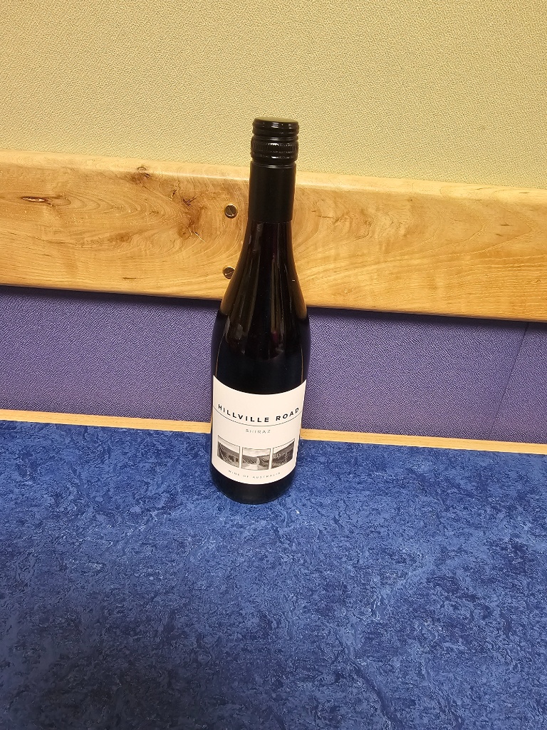 A Bottle of Hillville Road Shiraz