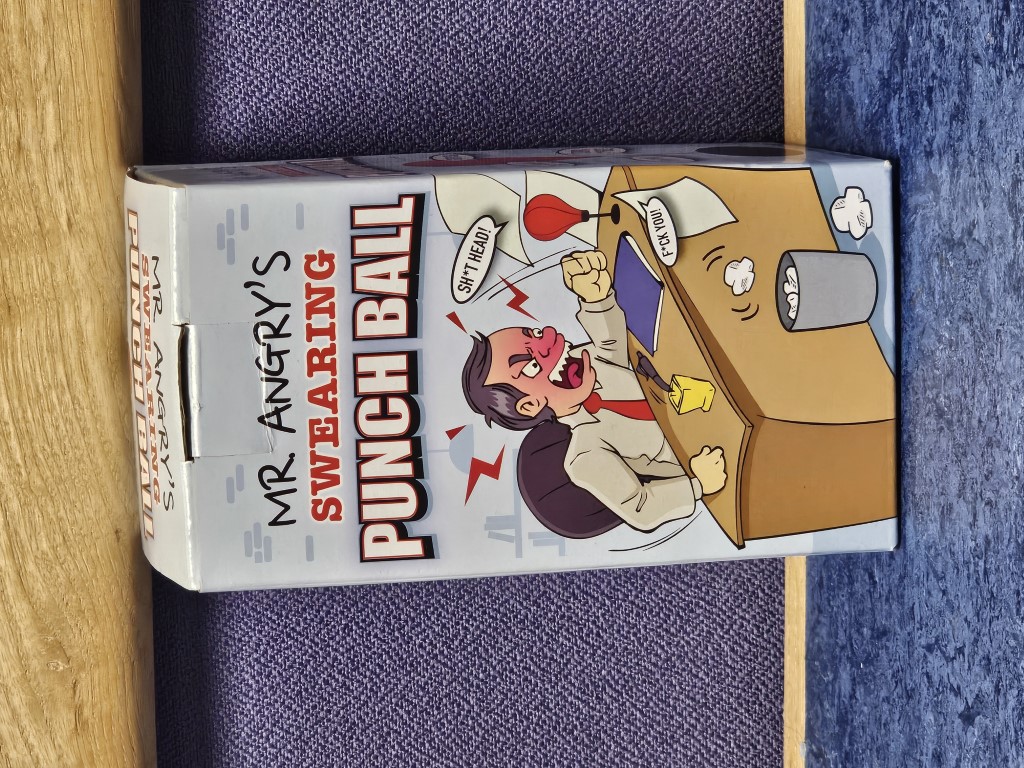 Mr Angry's Swearing Puch Ball