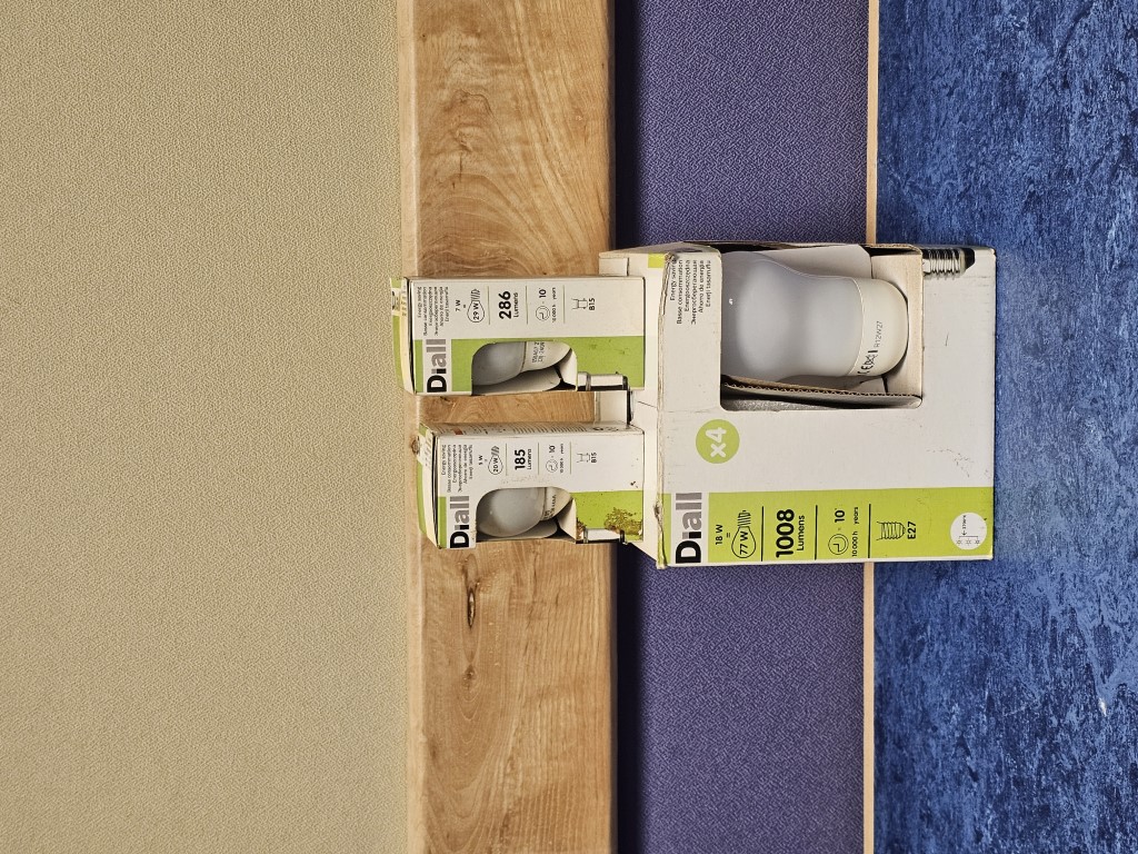 Selection of Energy Saving Lightbulbs