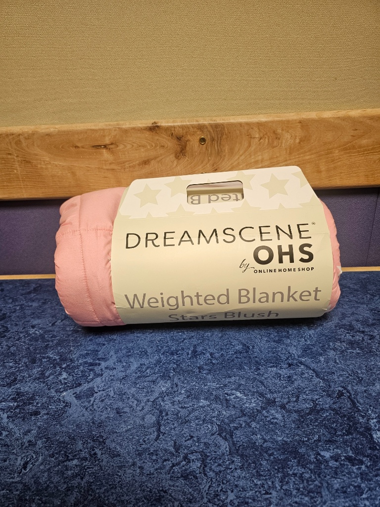 Weighted Blanket Stars Blush